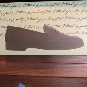 New In Box Penny Loafer Gutty Women’s Shoe Sizes 7, 9 Black In Box